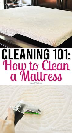 the mattress is clean and ready to be used as a matress for making bed linens