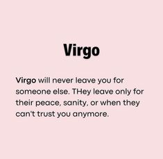 a pink background with the words virgo on it