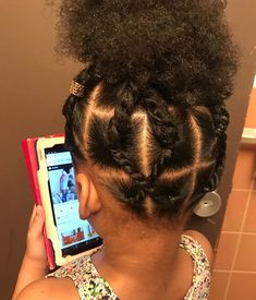 Puff Hairstyles, Toddler Hairstyles Girl, Girls Hairstyles Braids