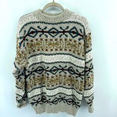 Vintage St. Stephen Collection acrylic wool blend heavy knit grandpa sweater M Pit to pit: 20" Shoulder to hem: 29" St Stephen, Mens Pullover, Pullover Sweater Men, Grandpa Sweater, Heavy Knit, Pullover Men, Pullover Sweaters, Sweater Outfits, Wool Blend