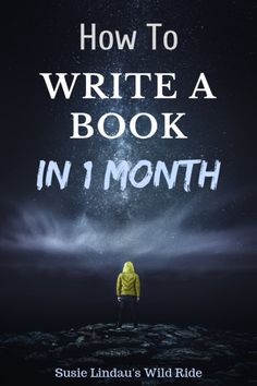 the cover of how to write a book in 1 month