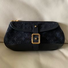 Like New And In Excellent Condition, Louis Vuitton Monogram Mini Lin Anne Sophie Tst In Bleu. Hardware Is A Gold Color Metal. Only Carried Twice. Clean Inside And Out. No Odor, Scent Or Smell. Purchased At The Lv Boutique On Rodeo Drive In Beverly Hills. Comes With The Original Louis Vuitton Dust Bag, Product Tag And Material Identification Tag. Approximate Dimensions Are 7.9” L X 4.1” H X 0.6” D. Sorry, I No Longer Have The Original Louis Vuitton Box. Questions? Leave A Comment Below! Louis Vuitton Box, Louis Vuitton Dust Bag, Louis Vuitton Mini, Rodeo Drive, Drive In, Leather Clutch, Beverly Hills, Rodeo, Blue Gold