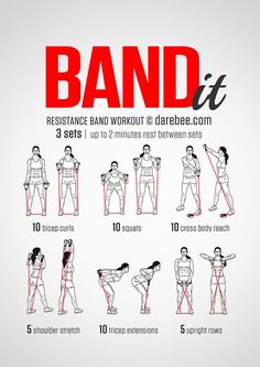 a poster with instructions for how to do an exercise