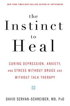 the cover of the book, the insinct to heal