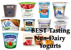 yogurts with the words best tasting non dairy yogurts