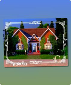 Sims 4 House CC: Mirabella Home By Genkaiharetsu