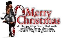 merry christmas and happy new year filled with positivity, favors, and good news