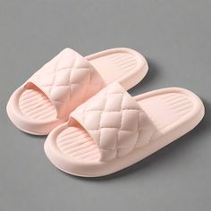 Introducing Tranquil Tread Cloud Slides, the perfect blend of comfort and style for your home. Made of high-quality EVA, these slippers are lightweight, breathable, and waterproof, ensuring your feet stay dry and comfortable. The non-slip sole provides excellent traction on any surface, making them ideal for use in the bathroom, kitchen, or around the house. The elegant design adds a touch of sophistication, while the open-toe style ensures breathability. Experience the ultimate in comfort and s Comfortable Non-slip Foam Sandals, Comfortable Non-slip Sandals, Comfortable Non-slip Foam Flip Flops, Non-slip Foam Flat Slippers, Comfortable Non-slip Foam Slippers, Indoor Non-slip Foam Slippers, Comfortable Lightweight Flat Slippers, Lightweight Comfortable Synthetic Slippers, Cloud Slides