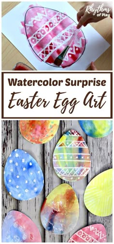 Egg Printable Template, Egg Printable, Easter Egg Printable, Watercolor Resist, Wet Watercolor, Easter Egg Art, Easter Flower, Easter Egg Painting