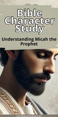 A BEARDED MAN IN A STRIPED ROBE The Prophet, The Hope, Social Responsibility, Bible Journaling