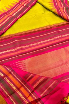 Kanjivaram Silk Saree - AW1439KS – Antara Weaves Yellow Paithani Silk Anarkali Pre-draped Saree, Pink Paithani Silk Pre-draped Saree For Traditional Ceremonies, Anarkali Lehenga With Border For Puja, Green Handloom Paithani Silk Pre-draped Saree, Green Handloom Lehenga For Festivals, Green Saree With Border In Traditional Drape, Green Handloom Pre-draped Saree For Traditional Ceremonies, Green Handloom Lehenga For Diwali, Green Saree With Border