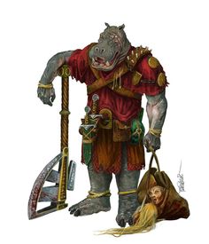 Humanoid Creatures, Fantasy Beasts, Dungeons And Dragons Characters, D&d Dungeons And Dragons, Game Character Design