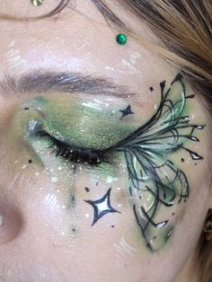 Nature Fantasy Makeup, Green Forest Makeup, Dark Elven Makeup, Nature Fairy Makeup, Simple Fairy Makeup, Vine Makeup, Fairy Fantasy Makeup, Elven Makeup, Dark Fairy Makeup