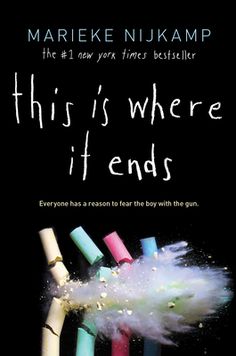 The reviews are in! This Is Where It Ends, the #1 New York Times bestseller and one of the Best Books of the Decade (Buzzfeed, Paste Magazine, BookRiot), "could break you." "I am speechless." "The saddest book I have ever read." "Literally tore my heart out." Go inside a heartbreaking fictional school shooting, minute-by-terrifying-minute. Everyone has a reason to fear the boy with the gun...10:00 a.m.: The principal of Opportunity, Alabama's high school finishes her speech, welcoming the entire Unread Books, Recommended Books To Read, Top Books To Read, Book Suggestions, Top Books, Ya Books, Books Young Adult, Books For Teens, Fiction Books