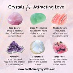 Crystals Necklace Meanings, Crystals For February, What Do Different Crystals Mean, Crystals For Manifesting Love, Gemstones For Love