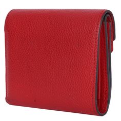 Authentic, pre-loved Louis Vuitton monogram double V compact wallet. Features red leather with monogram canvas, double snap closure, 4 interior slots for credit cards, 2 slip pockets for cash or business cards, coin purse, billfold slot. You will love this wallet! Authenticity date code: See photos CA1108 Made in 2018 Quality Handbags, Waist Bags, Bag Packaging, Coin Pouch, Monogram Canvas, Chanel Bag, Red Leather, Gucci Bag, Louis Vuitton Monogram