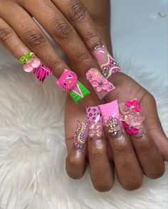 Cute Duck Nails, Duck Tip Nails, Trippy Nails, Duck Nail, 2023 Birthday, Disneyland Nails, Nails Press, Dope Nail Designs