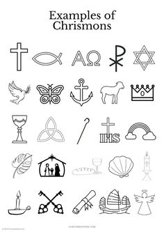 Chrismon Ornaments Patterns Free, Bible Symbols And Meanings, Chrismons Ornaments Diy Patterns, Chrismons Patterns Free Printable, Early Christian Symbols, Christmons Ornaments Diy, Christian Ideas Crafts, Chrismons Patterns Free, Christian Pottery Painting Ideas