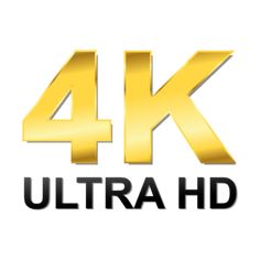 the 4k ultra hd logo