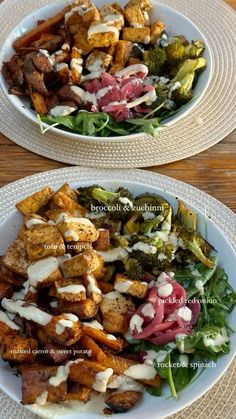 Healthy Lunch Salad, Lunch Salad, Salad Vegan, Easy Healthy Meal Prep, Pickled Onions