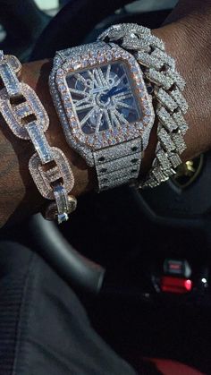 Ice Out Jewelry, Iced Watches, Icy Jewelry, Rapper Jewelry, Edgy Jewelry