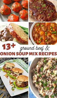 the best ground beef and onion soup mix recipes