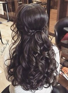 Quinceanera Hairstyles, Quince Hairstyles, Prom Hairstyles For Long Hair, Men's Haircut, Hair Stylies, Hairdo For Long Hair, Hair Inspo Color, Hair Short, Bride Hairstyles