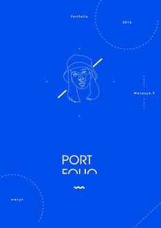 a blue poster with an image of a woman's face and the words port elgin on it