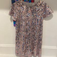 Nwt Gap Beautiful Silver Lavender Bronze Turquoise Sequined Dress. Fully Lined. Size Xxl 14/16. Smoke Free And Pet Free Home. Sequin Short Sleeve Dress For Dress-up, Fitted Sequin Short Sleeve Dress For Dress-up, Purple Dresses For Dress-up Party Season, Purple Dress For Dress-up Party Season, Pink Short Sleeve Sequin Dress For Spring, Purple Short Sleeve Dress Up Dresses, Purple Short Sleeve Dress For Dress-up Events, Fitted Short Sleeve Dresses By Gap, Gap Fitted Short Sleeve Dresses