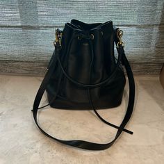 Used In Great Condition Saint Laurent Bags, Yves Saint Laurent Bags, Gold Hardware, Medium Size, Bucket Bag, Yves Saint Laurent, Saint Laurent, Bag Lady, Shoulder Bag