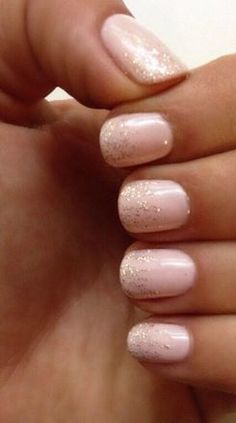 Dr Wedding, Nails Bride, Soft Pink Nails, Nails 2018, Wedding Nail, Wedding Nails For Bride, Wedding Nails Design