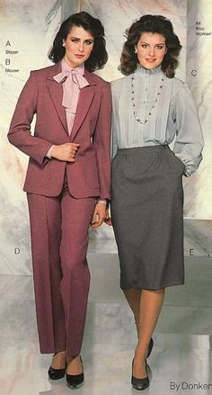 80s Office, 1980s Fashion Women, 1980s Women, 90s Fashion Women, Bad Fashion