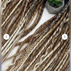 Like New, Worn For Only A Few Days! 30 Double Ended And 10 Single Ended Synthetic Dreads, 20 Inch Length. Ordered From Etsy (Sdreadlocks). All Handmade! Unfortunately These Didn’t Work Out For Me But I’m Hoping Someone Else Will Be Able To Enjoy Them! Amazing Quality, Any Questions Please Message! Brown To Blonde Ombre, Synthetic Dreads, Brown To Blonde, Ombre Color, Blonde Ombre, Work Out, Wig Hairstyles, Womens Hairstyles, Hair Makeup