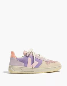 Veja™ Suede V-10 Sneakers in Blue Eco-friendly Low-top Sneakers, Eco-friendly Sneakers With Rubber Sole And Round Toe, Eco-friendly Low-top Sneakers With Gum Sole, Sneakers Veja, European Shoes, Denim Shoes, Madewell Denim, Hummel Sneaker, Sneaker Shopping