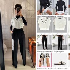 Outfit Ideas From Shein For School, Cooperate Baddie Outfits For Women, Shein Work Outfits Women, Cooperate Baddie, Style Skirt Outfit, Woman Fashion Winter, Baddie Office, 90 Fashion, Corporate Outfit