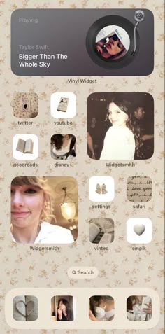 an info sheet with many different pictures and words on the bottom right hand corner, along with text that reads taylor swift this is me trying to try