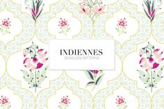 I am very pleased with the result of these beautiful Prints. INDIENNES is basically inspired from these beautiful indian block print motifs and its characteristics are very stylized form of motifs all inspired from nature but has its unique style of representation. As hoped, the motif elements have turned out very refined and soft and elegantly put together seamlessly with patterned backgrounds. Indian Block Print Motifs, Block Print Motifs, Print Motifs, Diwali Design, Wedding Crest, Pet Logo Design, Indian Block Print, Idul Fitri, Wedding Vector