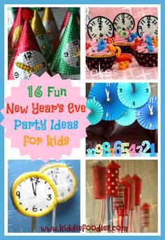 new year's eve party ideas for kids with lots of fun and creative activities