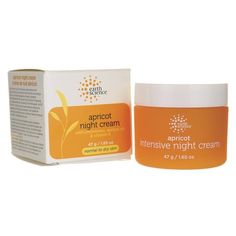 Earth Science Apricot Night Cream | 1.65 oz Cream | Skin Care Night Face Cream, Bamboo Extract, Skin Care Cream, Wrinkle Cream, Health Products, Night Cream