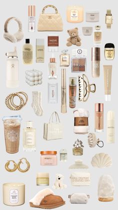 Vanilla Girl Winter, Vanilla Girl Wishlist, Girl Wishlist, Cream Aesthetic, Vanilla Girl, Pretty Skin Care, Cute Lazy Day Outfits