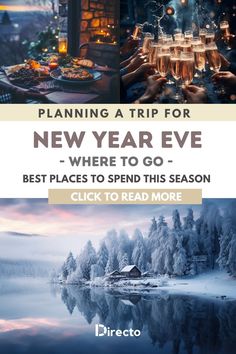 the new year's eve flyer is shown