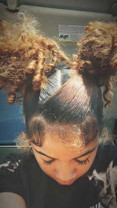 Easy Black Hairstyles Natural, Easy School Hairstyles For Teens, Curly Slick Hairstyles, Slick Back Hairstyles Black Women, Cute Curly Hairstyles Short, Quick Curly Hairstyles, Really Curly Hair, Cute Natural Hairstyles