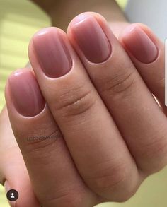 This color though Summer Nail Colors, Natural Nail Designs, Her Nails, Pink Nail, Summer Nails Colors, Neutral Nails, Manicure Y Pedicure, Summer Nail, Manicure E Pedicure