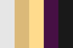 the color scheme for this image is black, yellow, and purple with white accents