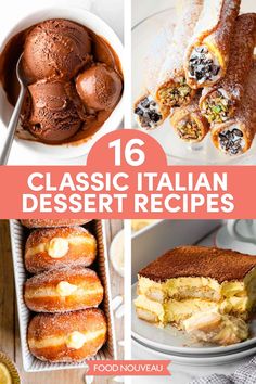 16 classic italian dessert recipes that are delicious and easy to make