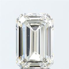 an emerald cut diamond on a white background