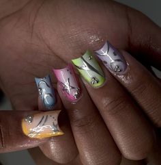 Short Nail Inspo, Acrylic Nails Nude, Mens Nails, Purple Acrylic Nails, Sassy Nails