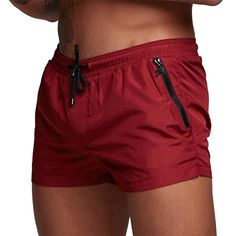 Season:Summer; Fabric:Polyester; Gender:Men's; Style:Sports,Athleisure,Workout; Elasticity:Micro-elastic; Occasion:Daily Wear,Fitness,Gym; Fit Type:Regular Fit; Function:Quick Dry,Breathable; Waistline:Mid Waist; Pattern:Solid Color; Design:with Mesh lining,Elastic Waist,Pocket,Drawstring; Pants Type:Workout Shorts,Running Shorts,Gym Shorts,Athletic Shorts; Fly Type:Elasticity; Front page:FF; Listing Date:04/26/2022; Production mode:External procurement; Hips:; Length:; Waist:; Fit US Size:null; Men Swimming, Shorts Swimsuit, Bathing Suit Shorts, Swimming Shorts, Style Sportif, Suit Swimsuit, Mode Casual, Mens Boardshorts, Casual Sporty