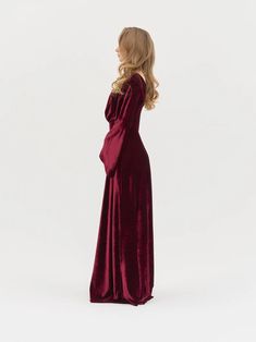 Empire Waist Maxi Dress High Waist Dress Formal Evening - Etsy Fall Wedding A-line Evening Dress, Elegant A-line Burgundy Dress, Elegant Burgundy A-line Dress, Elegant Fitted Burgundy Maxi Dress, Burgundy Floor-length Dress For Fall, Burgundy Fitted Bodice Dress For Banquet, Floor-length Burgundy Dress With Fitted Bodice, Burgundy Floor-length Dress With Fitted Bodice, Burgundy A-line Evening Dress For Prom