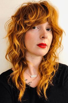 Curly Shag Haircut, Long Shag Haircut, Shag Hairstyles, Shag Haircut, Grunge Hair